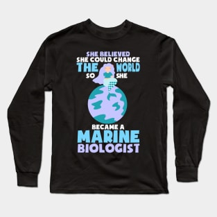 Marine Biologist Long Sleeve T-Shirt